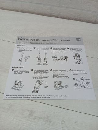 Aspiradora vertical Kenmore 3x capacidad