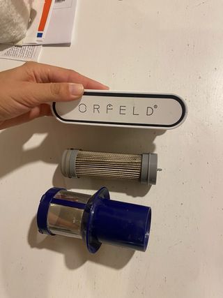Filtro y batería aspiradora ORFELD