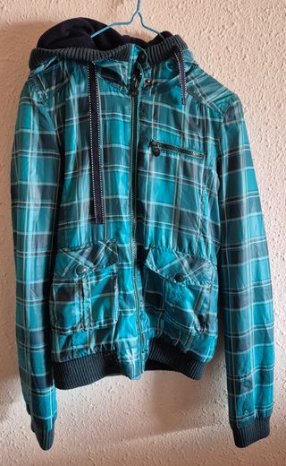 Chaqueta de cuadros