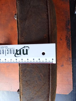 Asiento antiguo de moto 