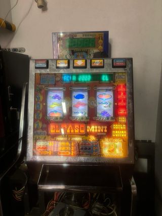 REPARAR!!!!!!Máquina Tragaperras El Paso Mini