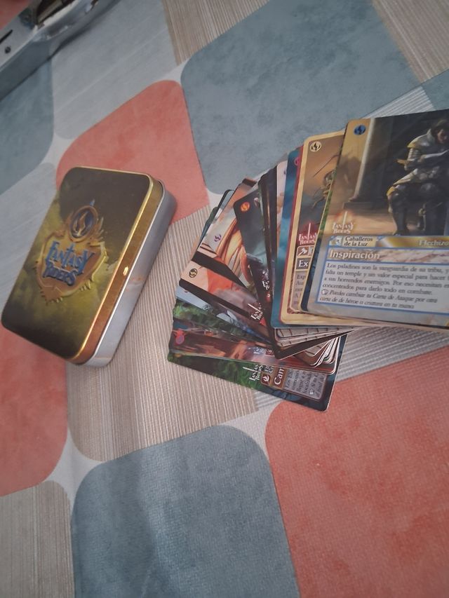 Fantasy Riders Cartas + Fiambrera Metálica