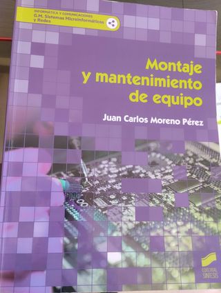 Montaje y mantenimiento de equipo
