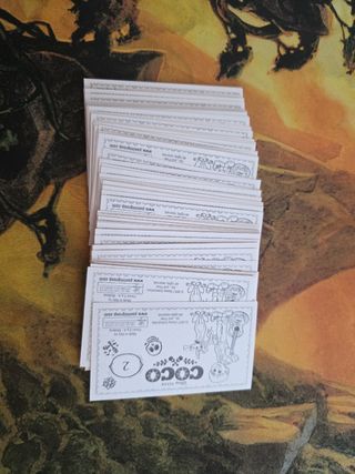 LOTE 58 CROMOS COCO DISNEY PIXAR PANINI