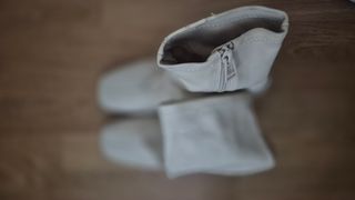 Botines crema Stradivarius