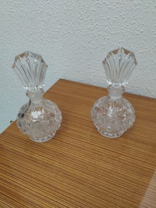 Tocador de cristal vintage