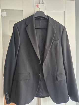 Traje de chaqueta Zara negro hombre