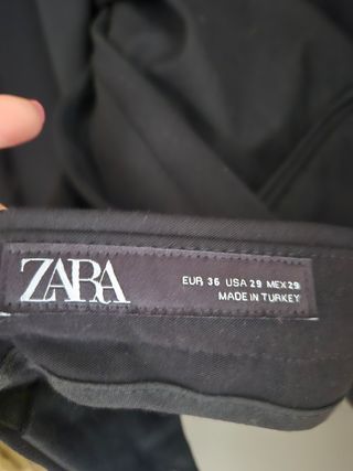 Traje de chaqueta Zara negro hombre