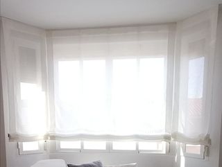 Cortinas a medida blancas