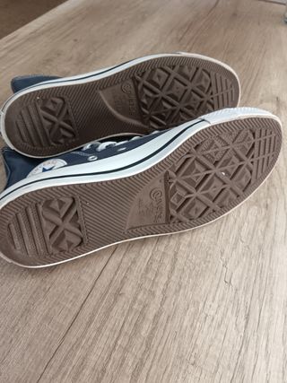 Zapatillas Converse Altas Azul Marino
