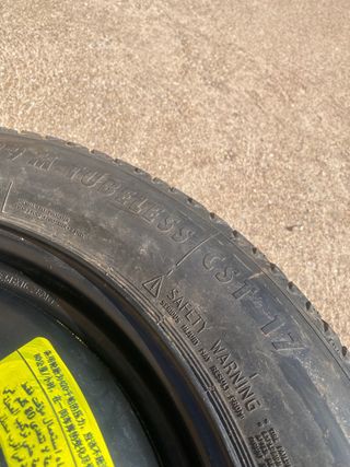 Rueda de repuesto Peugeot 307 T9