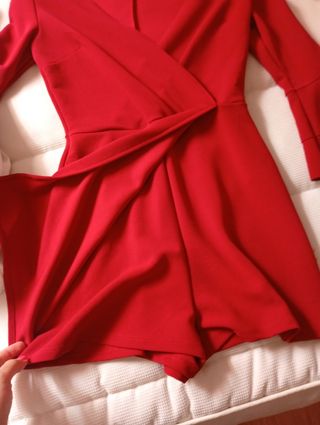 Vestido- pantalón Rojo 