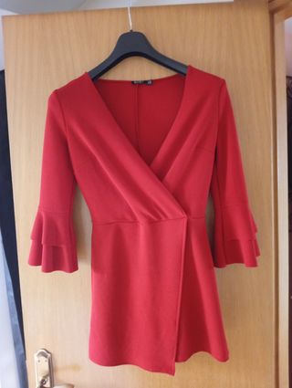 Vestido- pantalón Rojo 