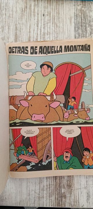 Cómic MARCO: De los Apeninos a los Andes-1977