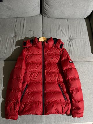 Giacca Tommy Hilfiger rossa uomo