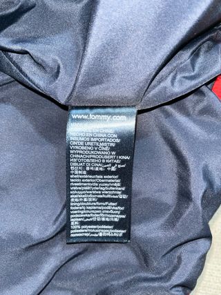Giacca Tommy Hilfiger rossa uomo