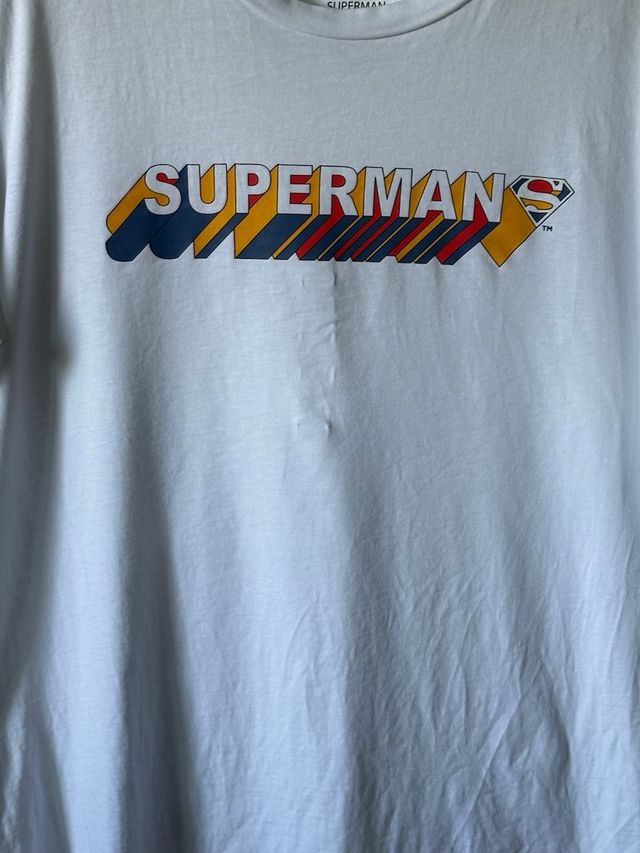 Camiseta Superman Blanca