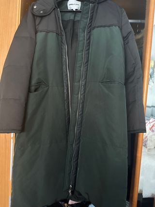Parka BIMBA Y LOLA verde talla M
