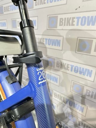 Bicicleta Eléctrica Moustache Azul