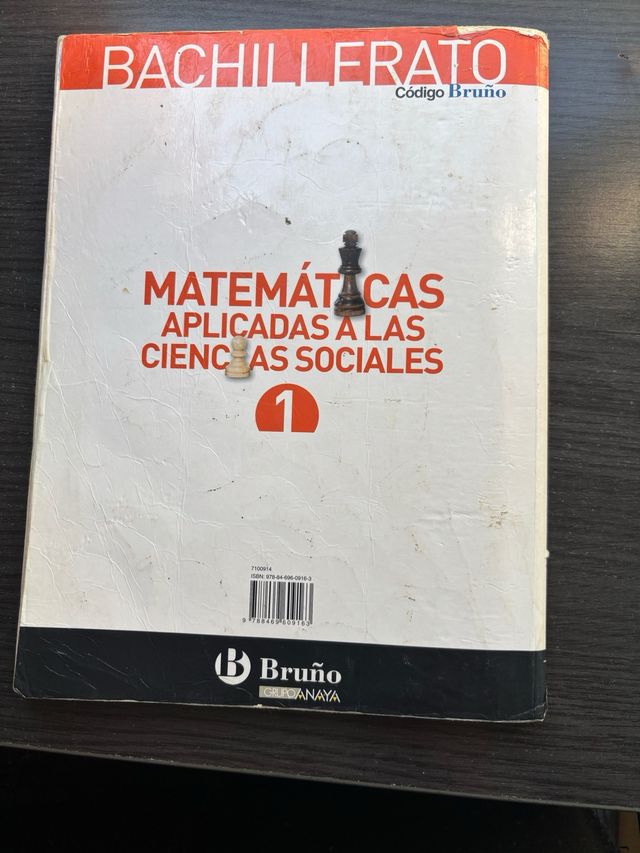Código Bruño Matemáticas Aplicadas a las Cienci...