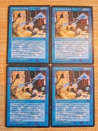 Magic 4X Controlla Creatura FBB Ita