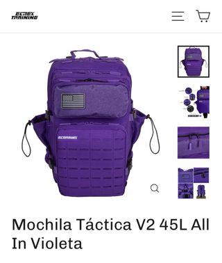 Mochila Elitex V2 45L Violeta
