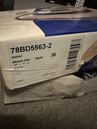 Discos de freno traseros ICER E46