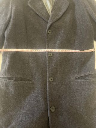 Cappotto vintage Giorgio Armani pura lana uomo