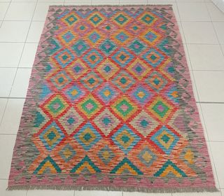 Tappeto Kilim afgano 175x132 cm