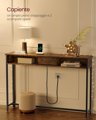 Consolle Ingresso, Tavolo Consolle con Multipresa,
