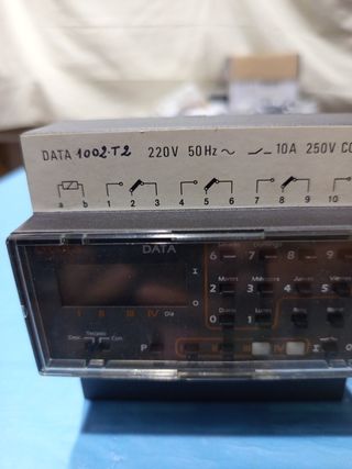 Reloj Horario DATA 1002-T2 4 Salidas