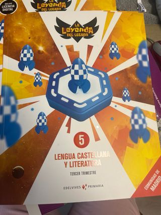 Lengua 5 primaria. La leyenda del Legado. 3 libros