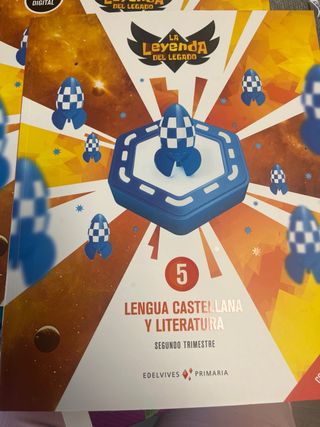 Lengua 5 primaria. La leyenda del Legado. 3 libros