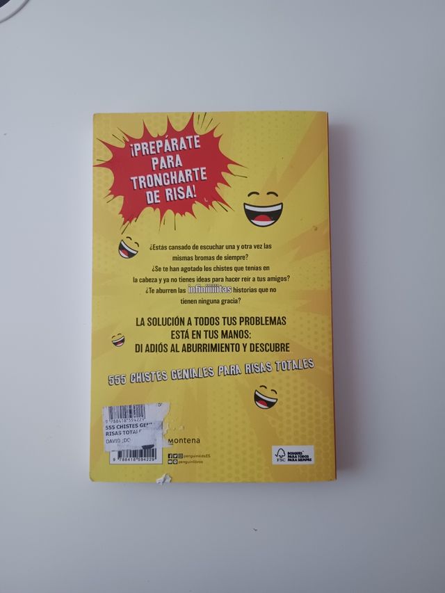 555 chistes geniales para risas totales: Libro ...