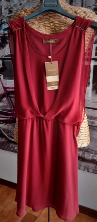 Abito Conbipel Rosso Taglia L/40