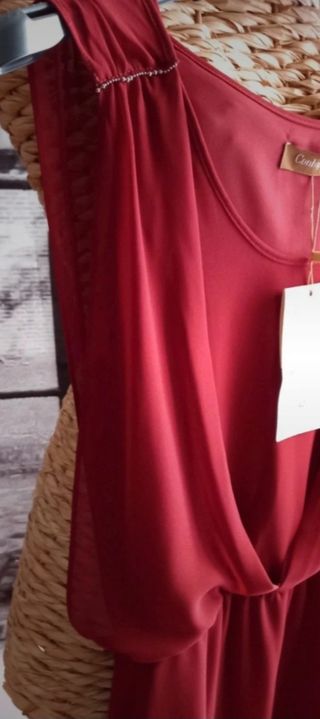 Abito Conbipel Rosso Taglia L/40