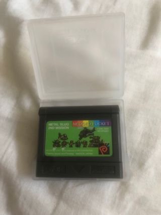Metal Slug 2nd Mission Neo Geo Pocket 