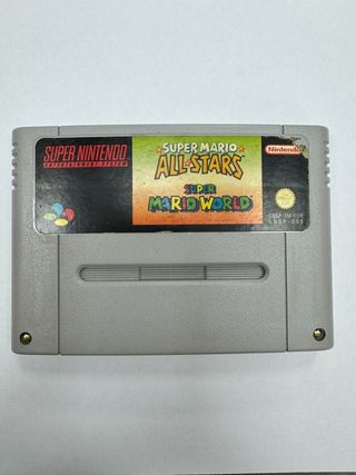Videojuego Super Nintendo Super mario all stars Super Mario