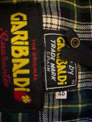 Chaqueton Garibaldi motorista.