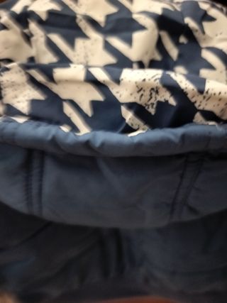 Giubbotto bambino blu con pelliccia