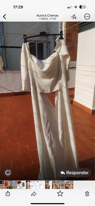 Vestido de Novia Cymbeline Paris Blanco.