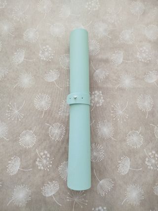 Esterilla de escritorio reversible verde azulado