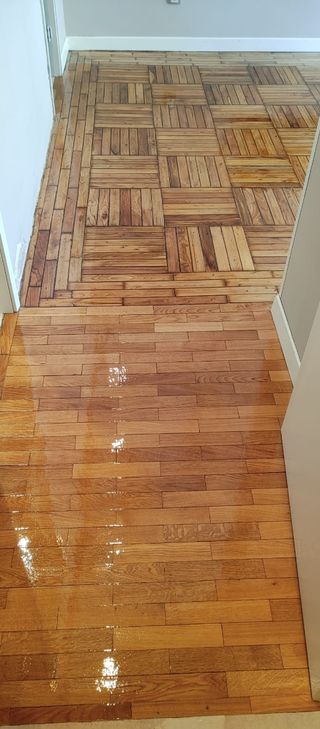 Acuchillado de parquet