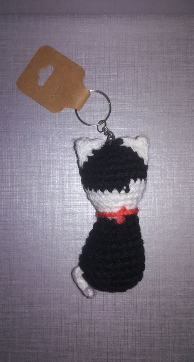 SÓLO esta SEMANA Llavero GATO Amigurumi