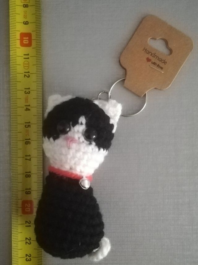 SÓLO esta SEMANA Llavero GATO Amigurumi