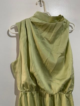 Vestido Hansel VYFLAIR verde talla S