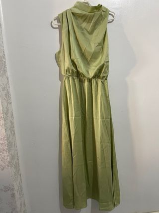Vestido Hansel VYFLAIR verde talla S