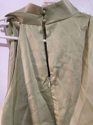 Vestido Hansel VYFLAIR verde talla S