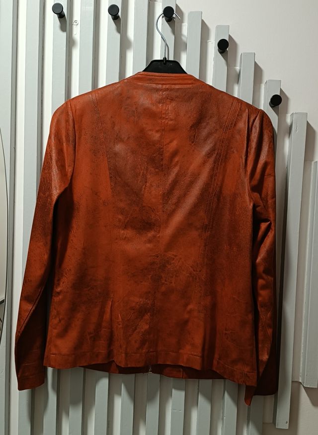 Chaqueta Elogy Antelina Talla M Color Teja