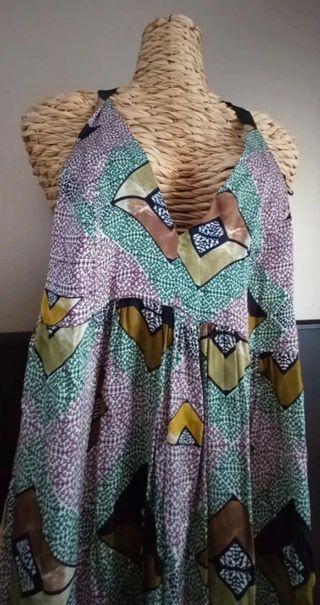 Abito lungo fantasia